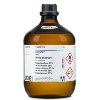 Merck 100456.2500 Nitric acid 65% for analysis EMSURE ISO 2.5L