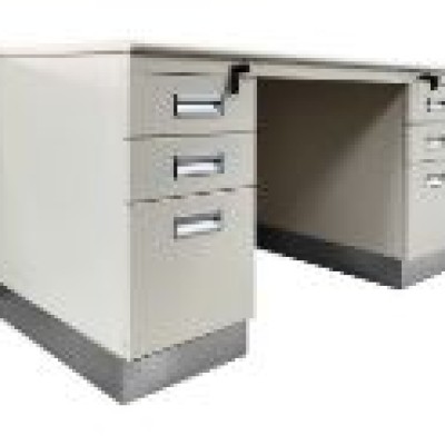 SANYON Marine Aluminum Writing Desk with 6 Drawer for Vessel Office in W1800 Width-SYWT-001