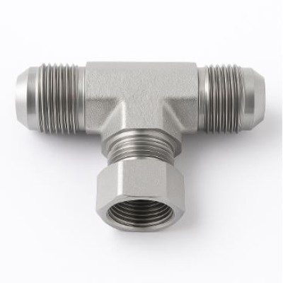 1-5 16 JIC Male x Male x Female Tee 3 Way Adaptor AN16