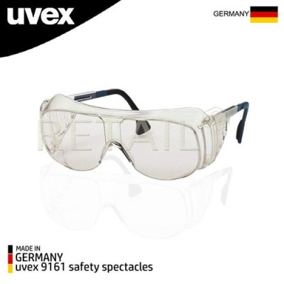 Uvex 9161 Anti-Mist Over Specs Clear Polycarbonate Lens