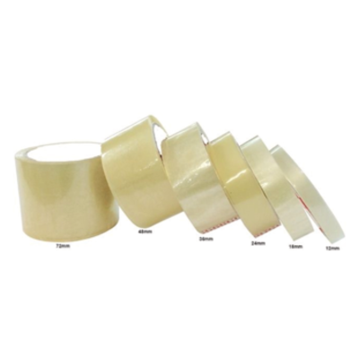 OPP CLEAR TRANSPARENT ADHESIVE PACKING TAPE 48MMX90M (6PCS)