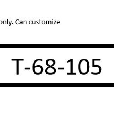 Water-proof, chemical and UV resistant labelling stickers