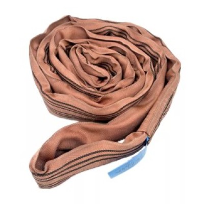 SLING,ROUND,ENDLESS,POLYSTER,6m,6t,BROWN c w Tag + certificate of conformance