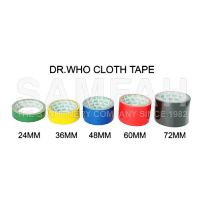 DR.WHO 24MM X 7 CLOTH TAPE