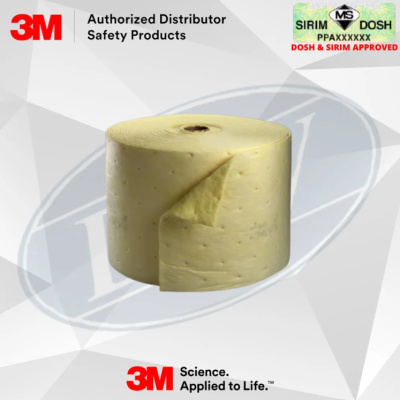 3M C-RL15150DD Chemical Sorbent Roll 15.25"  150' box  31 gal case 1 roll case