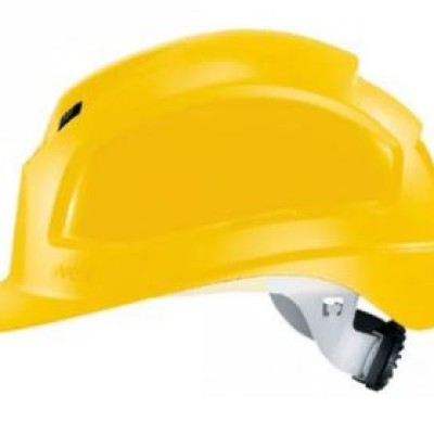 UVEX 9772130 PHEOS B-WR YELLOW SAFETY HELMET
