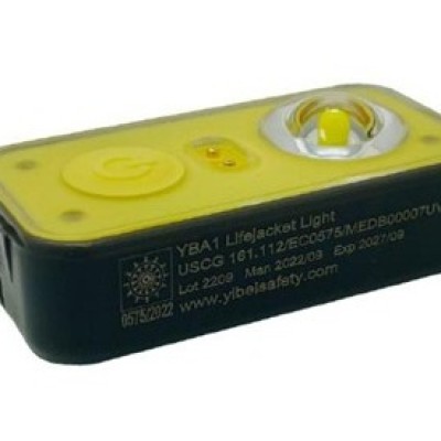 Lifejacket Light, Model YBA1 "Alkaline" Water Activated ON-OFF