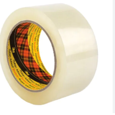 3m scotch 313 transparent packing tape, 100m x 50mm