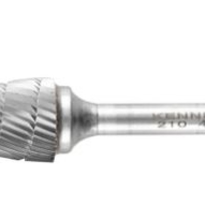 Kennedy KEN2104160K Carbide Burr, Uncoated, Chipbreaker, 6.0mm, Pointed Tree