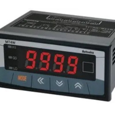 DIGITAL PANEL METER, 4-DIGIT, 12VDC TO 2