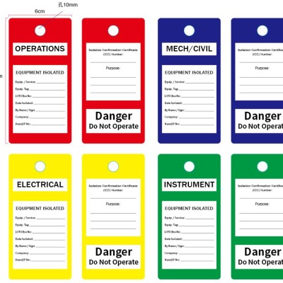 LOTO Tag (TANACO BRAND)