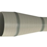 GRE Concentric Reducer, 16 Bar, DN200 x DN100