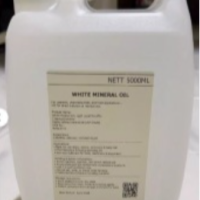 5LITRE White Mineral Oil (USP)  Packing: 5 litres per container