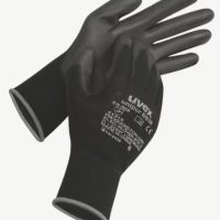 Uvex 6639 Safety Glove 60248, Black, S-XL, per pair