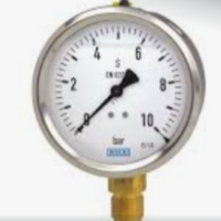 Bourdon Tube Pressure Gauges, Monel Measuring System, Safety Version Model: 263.30