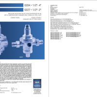 Pressure Reducing Valve, 1-1 2", Brass Body, Diaphragm Type, PN40, Female BSP Thread, Stainless Steel Seat, Adjustable Outlet Pressure 17 bar, EPDM Diaphragm