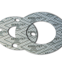 Tanged Insert Graphite Precut Gasket, FF, THK 3.00mm x 18inch x 150#