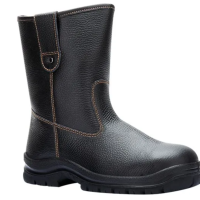 Krushers Texas 296125, Black,9 Pull-on Rigger Boot, UK 3 - 13, DOSH SIRIM Approved