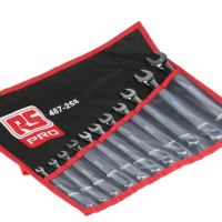 RS PRO 12 PIECE CHROME VANADIUM STEEL SPANNER SET