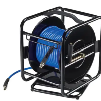 RS PRO Free Standing 30m Air Hose Reel, 8mm Inner Diamete