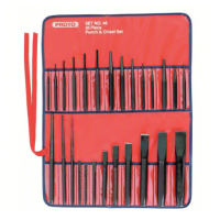 Proto Punch and Chisel Set: 26 Pieces, Cold Chisel, Pouch [6DJZ7]