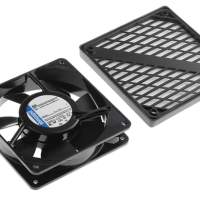 *ebm-papst 9900 Series Axial Fan Kit, 230 V ac, AC Operation, 117m h, 14W, 119 x 119 x 25mm (9956-KR1)