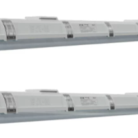 EATON VLL-5L-57-EM2-2 6-220-N , Crouse-Hinds LED linear, GRP, 4 feet, 6,400 lm, 4xM20 with 2 plug (eq. 2x36W), 3h battery