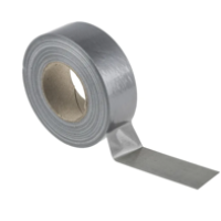 RS PRO 146-7416 Duct Tape, 50m x 50mm, Silver, Gloss Finish