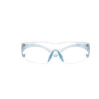 3M SF301SGAF-LBL Anti-Mist UV Safety Glasses, Blue Acetate Lens, Clear Lens