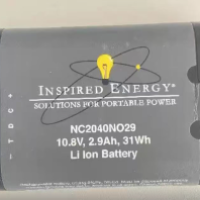 New Inspired Energy  Battery  P N : NC2040NO29