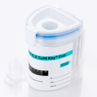 SureStep Urine Test E-Z Split Key Drug Screen Cup, Box of 25 kits