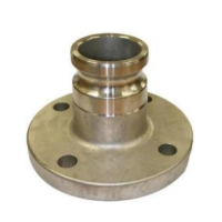 3" ANSI 300# SS316 FLANGE WITH 2 INCH MALE CAMLOK ADAPTOR SS316