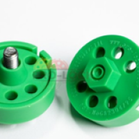 PRO-LOCK GREEN LOCKOUT DONUT PR01XSGWC (1 PC)