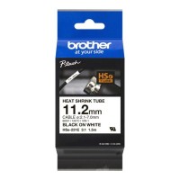 Brother HSE-231E Wire Marker, Heat Shrinkable Sleeve, Blank (No Legend), White, 11.7mm x 1.5m, 7 mm