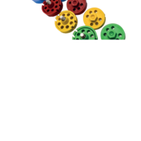 PS - YELLOW LOCKOUT DONUT,PR-01XSYWC,PRO-LOCK