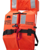 Crewsaver PREMIER 2010 FOAM SOLAS LIFEJACKET, ORANGE RED, ADULT c w SOLAS LIFEJACKET LIGHT PN:10572 c w LNK-SL3W