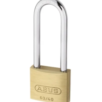 ABUS Key Weatherproof Brass, Steel Padlock, 6mm Shackle, 40mm Body