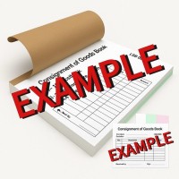 Consignment Of Goods Book