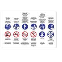 Life Saving Rules Signage