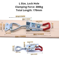 Adjustable Pull Toggle Latch Clamp