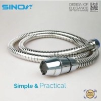 SINOR SH-7315-C PREMIUM BATHROOM HAND BIDET TOILET SPRAY SET WITH 1.2M STAINLESS STEEL HOSE AND WALL HOLDER