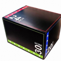 OEM 3-in-1 Foam Plyometric Jump Box 75 x 60 x 50cm (4.5kg)