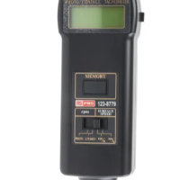 RS PRO 303-91-447 Tachometer Best Accuracy 0.05 % - Contact, Optical LCD 99999rpm