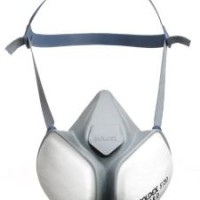 Moldex Compact Mask Series Half-Type Respirator Mask, Size M, Hypoallergenic