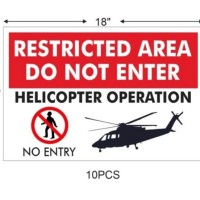 SIGNAGE - RESTRICTED AREA DO NOT ENTER