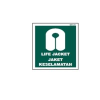Life Jacket Signage - Main Deck