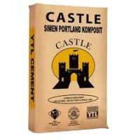 50 Kg Cement YTL Castle Concrete Grey Simen