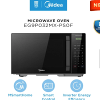 MIDEA 30L Inverter Digital Microwave Oven EG9P032MX-PS0F | Wireless Control 4 Star Energy Efficient
