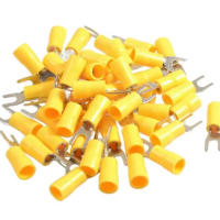 Plasma Insulated Fork Lug SV5.5-4 - Yellow