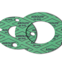 Aerolite NA3100 CNAF Precut Gasket, FF, Size : Thk 3mm x 16inch x 300#